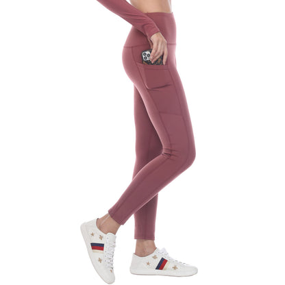 High Rise Legging - Mauve
