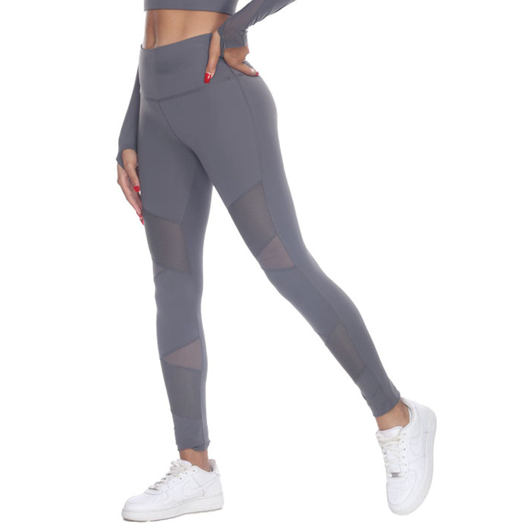Moto Rider Legging - Grey