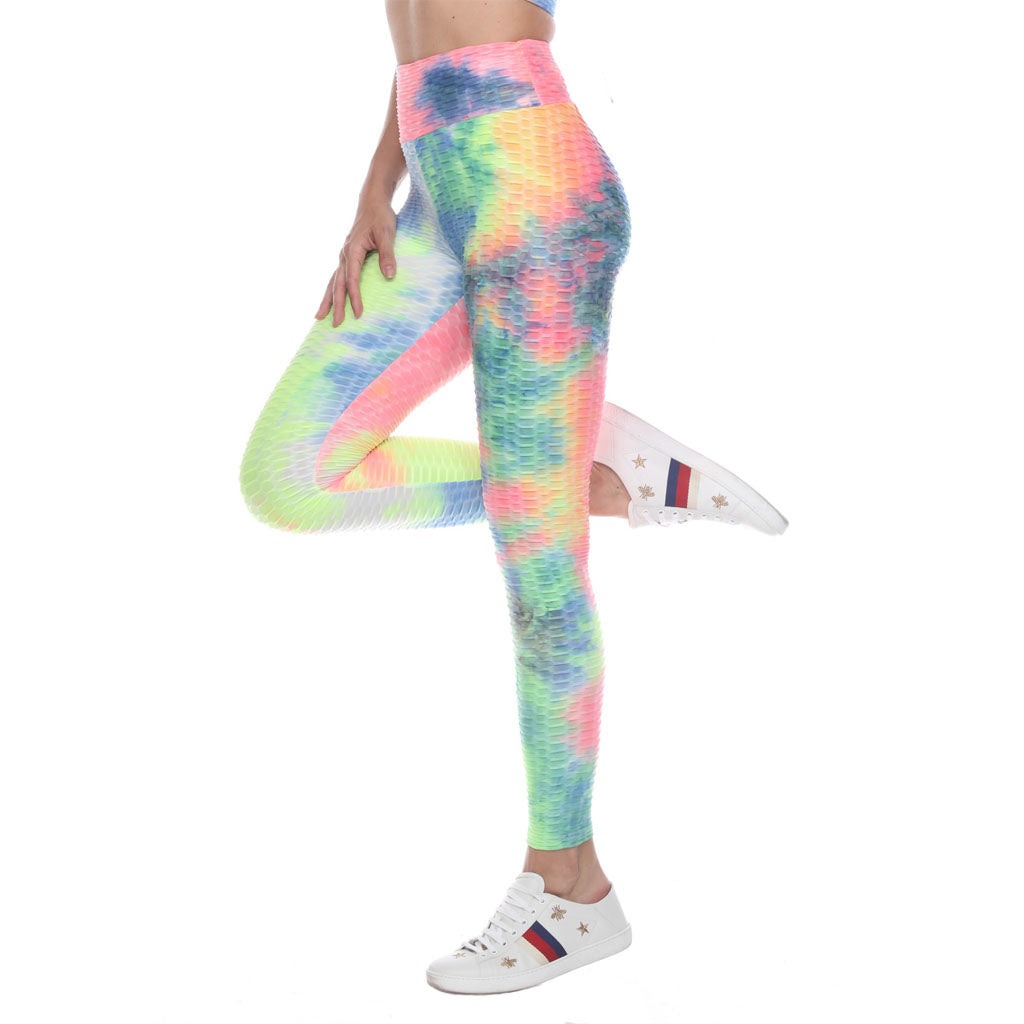 TikTok TieDye Legging - Rainbow