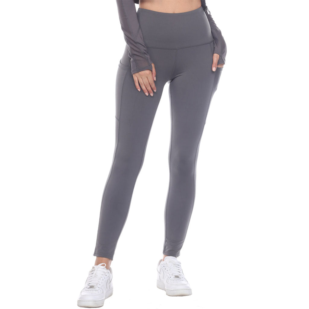 Buy Charcoal High Waist Leggings from the Pineapple online store